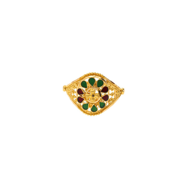 22K Gold & Enamel Allure Ring - Virani Jewelers | 


The 22K Gold & Enamel Allure Ring from Virani Jewelers is a one of a kind design. This lux...