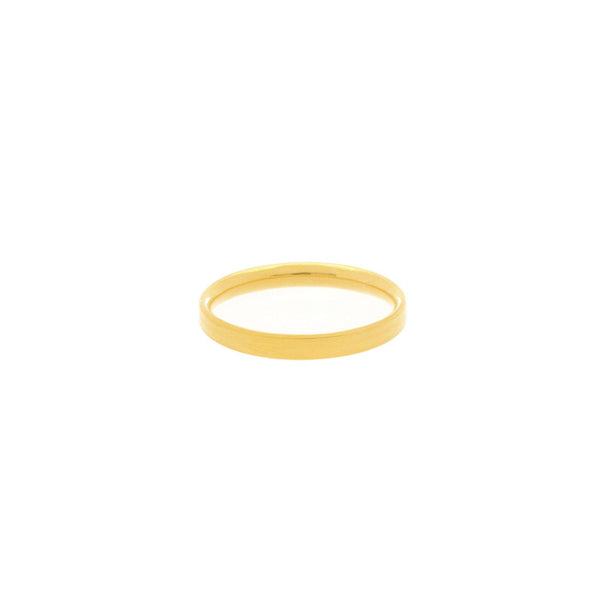 Buy Stately 22 Karat Yellow Gold Floral Ring at Best Price | Tanishq UAE