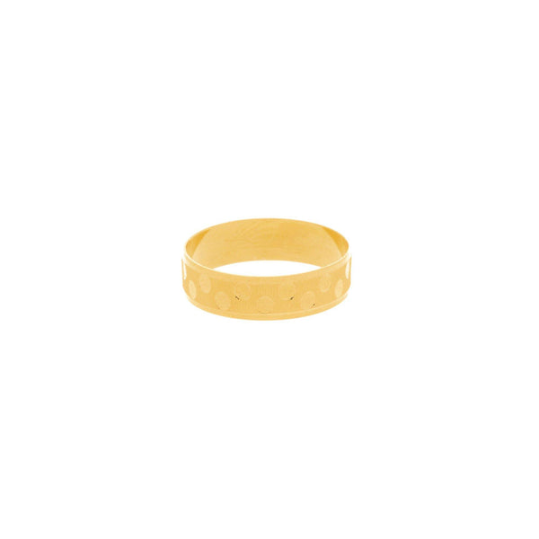 22K Gold Artisanal Dot Ring - Virani Jewelers | 


The 22K Gold Artisanal Dot Ring from Virani Jewelers has a fun design that makes this ring per...