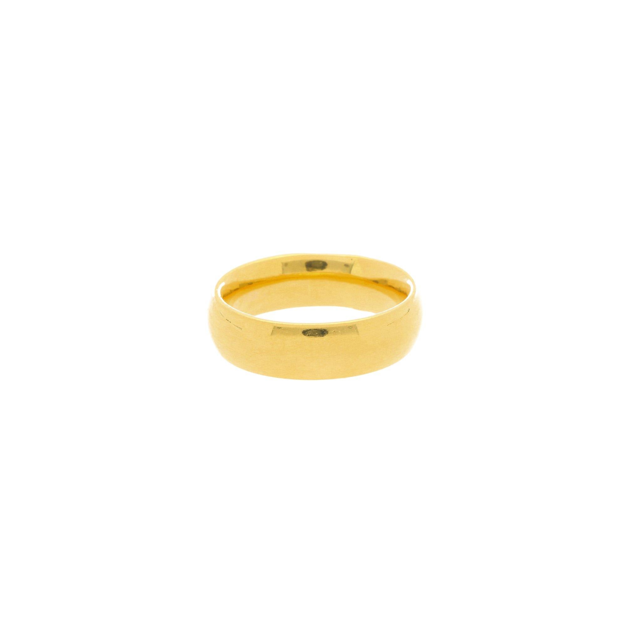 Freemen ram matt gold colour ips Ring - FMRI63 – Freemen®