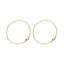 22K Yellow Gold Loose Wheat Link Anklets Set of 2 - Virani Jewelers