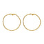 22K Yellow Gold Flat Cable Link Anklets Set of 2 W/ Gold Ball Accent - Virani Jewelers