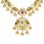 An image of an intricate Indian necklace from Virani Jewelers