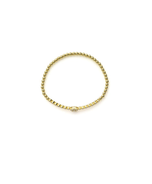 18K Yellow Gold Diamond Bangle W/ 0.76ct Diamonds - Virani Jewelers | Indulge in the guilt-free exploration of precious diamonds and gold of this exquisite women’s 18K...