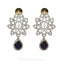 4.81CT Diamond Fluer Rebelle Necklace & Earrings Set in 18K Yellow Gold - Virani Jewelers