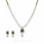2.53CT VS Diamond Necklace & Earring Set in 18K Gold W/Multi Gemstones - Virani Jewelers