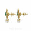 2.53CT VS Diamond Necklace & Earring Set in 18K Gold W/Multi Gemstones - Virani Jewelers
