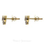 0.29 Diamond Knot Pendant Necklace & Earrings Set in 18K Yellow Gold - Virani Jewelers