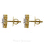 1.51CT Diamond Cluster Petal Pendant Necklace & Earrings Set in 18K Gold - Virani Jewelers