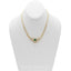 1.90CT Diamond Necklace & Earrings W/Oval Cut Emerald & Pearl - Virani Jewelers