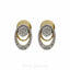 0.33 CT Round Brilliant Diamond Necklace and Earring Set in Yellow Gold W/ Oval-Shape Pendant - Virani Jewelers