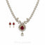 4.92CT Diamond Belcher Chain Necklace & Earrings Set in 18K Yellow Gold - Virani Jewelers