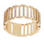 0.31CT Diamond Fence Frame Ring Set In 14K Yellow Gold - Virani Jewelers