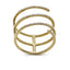 0.2CT Diamond Swirl Stackable Ring Set in 18K Yellow Gold - Virani Jewelers