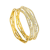 22K Gold 2 Piece Bangles - Virani Jewelers | 