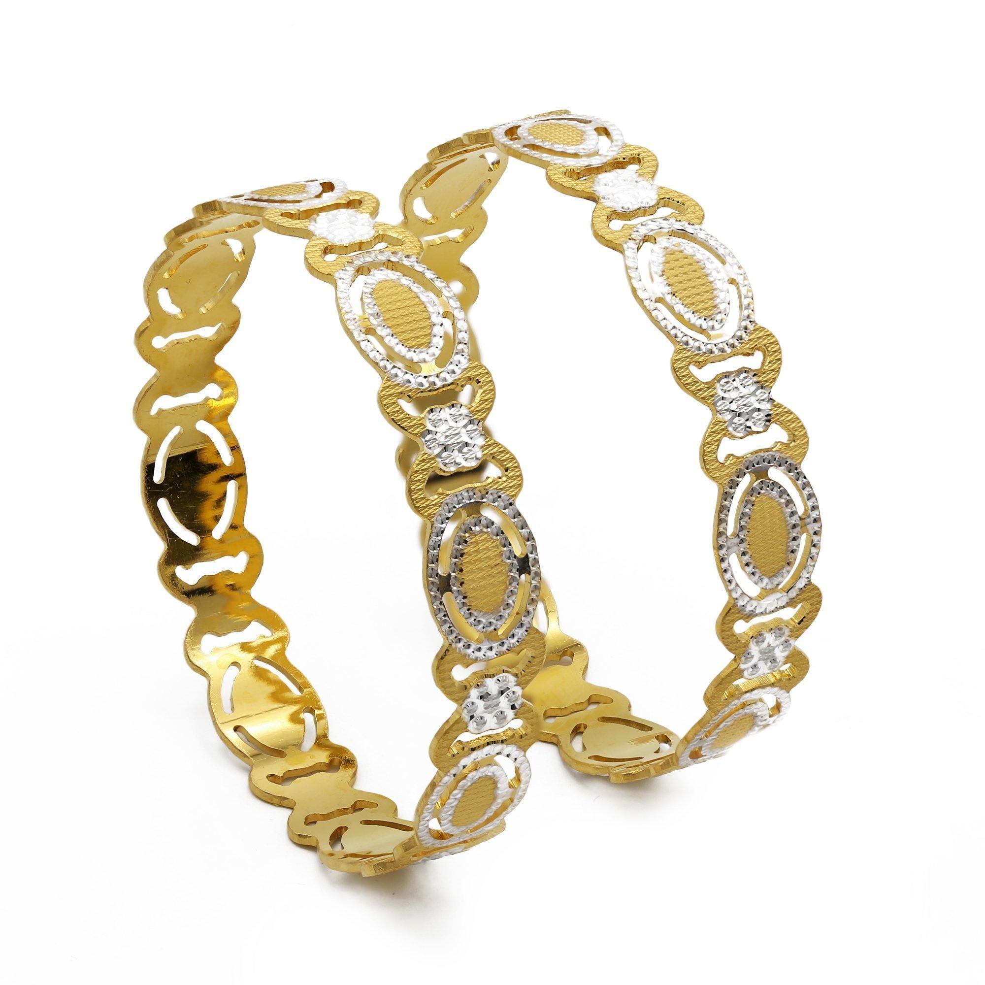 Two tone gold bracelet ladies clearance
