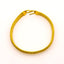 22K Yellow Gold Men's Bracelet W/ 3-Row Slanted Link & Circle Accents - Virani Jewelers