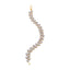 22K Yellow Gold Karma Bracelet W/ Cubic Zirconia Stones - Virani Jewelers