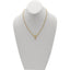 22K Yellow Gold Beaded Chain Necklace W/ Textured Engravings - Virani Jewelers