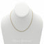 22K Gold Men's Chain With White Gold Accents - Virani Jewelers