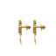 22K Gold Ruby Emerald Floral Kasu Necklace & Earrings Set - Virani Jewelers