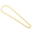22K Yellow Gold Men's Chain W/ Rounded Pipe & Gold Ball Strands, 18" - Virani Jewelers