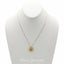 22K Two Tone Gold Pendant on 18K Gold Chain & Matching Earrings Set - Virani Jewelers