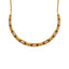 22K Yellow Gold Necklace & Jhumki Earrings Set W/ Meenakari Hand Paint & Beaded Filigree - Virani Jewelers