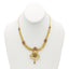 Floral Bells 22K Yellow Gold Necklace & Earrings Set W/ Multi Gems - Virani Jewelers