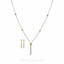 22K Gold Necklace and Earrings Set - Virani Jewelers