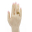 22K Gold Encased Floral Enamel Ring - Virani Jewelers