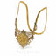 22K Yellow Gold Laxmi Arm Vanki W/ Colored Cubic Zirconia Stones - Virani Jewelers