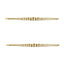 22K Gold Beaded Bracelet W/ Fish Hook Closure, Set of 2 - Virani Jewelers