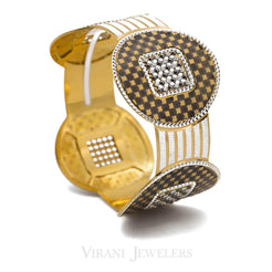22k Gold CZ Bangle - Virani Jewelers
