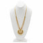 22K Yellow Gold Necklace & Earrings Set W/ Uncut Polki Diamonds, Emeralds, Rubies, & Pearls - Virani Jewelers
